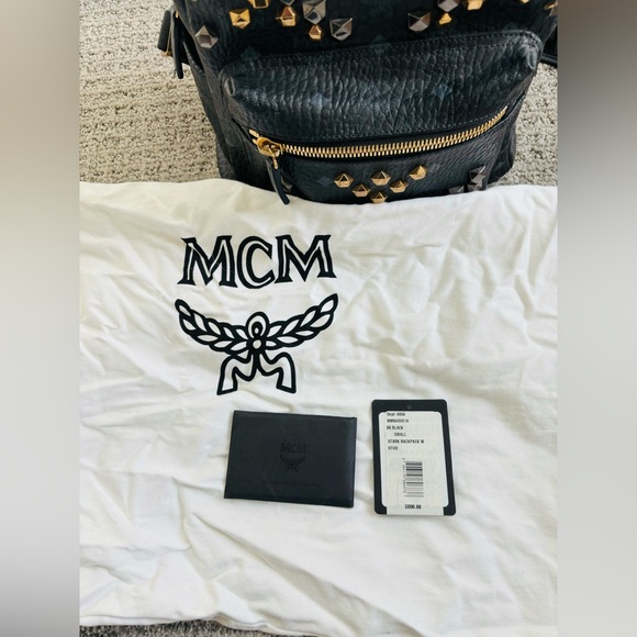 MCM Stark Leather Backpack - Picture 5 of 7